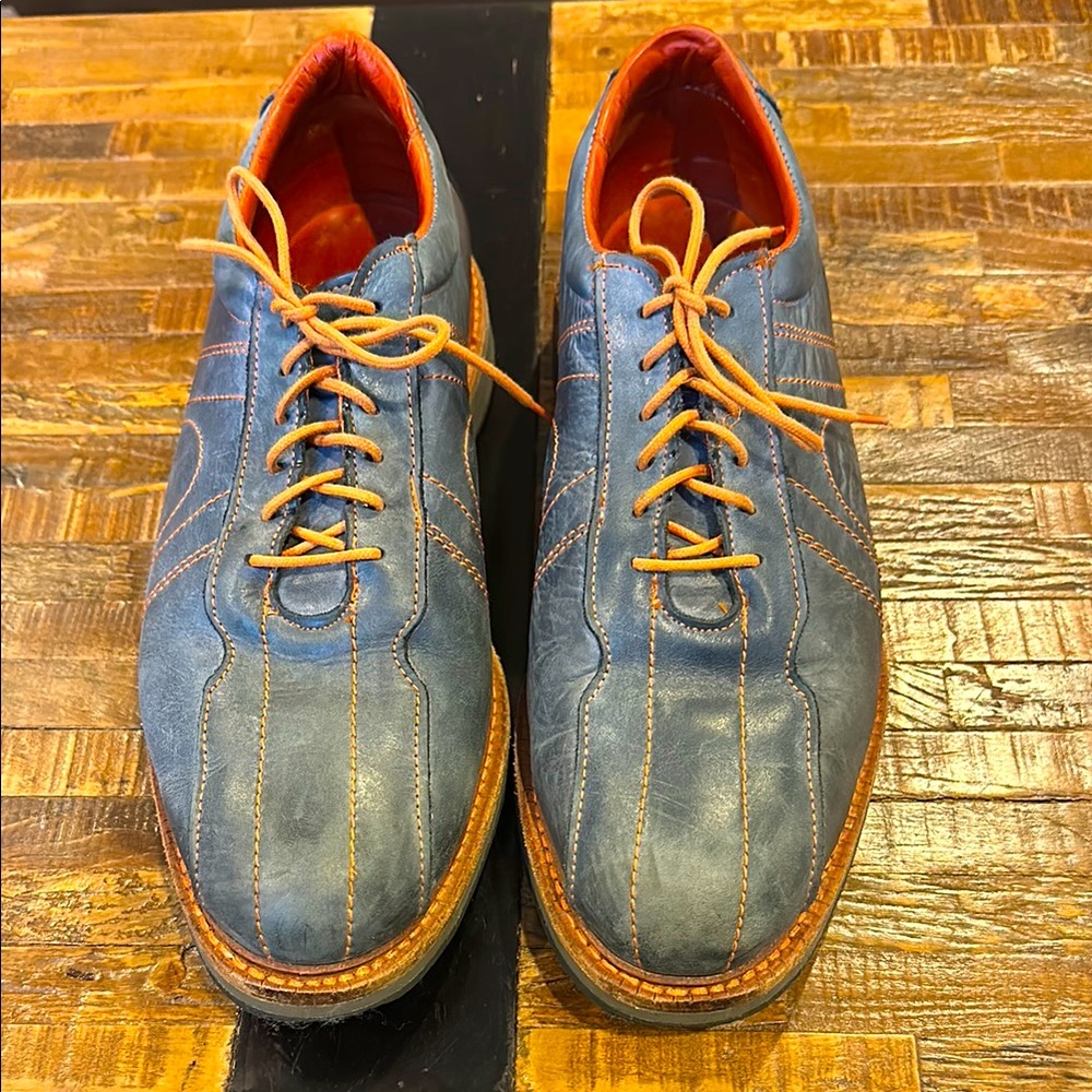 Allen Edmonds Blue Leather Men's Shoes 10.5 EEE